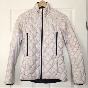 Lululemon Cream/White and Black Reversible Jacket
